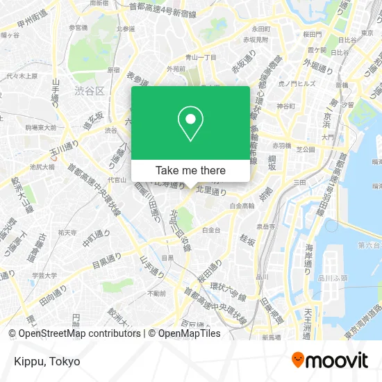 Kippu map