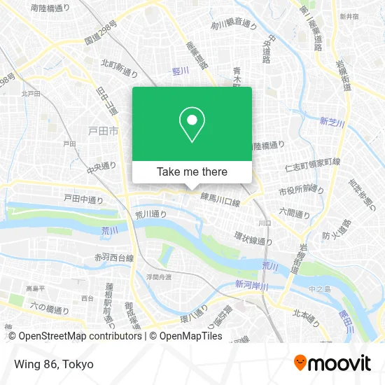 Wing 86 map