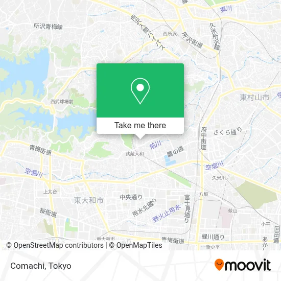 Comachi map