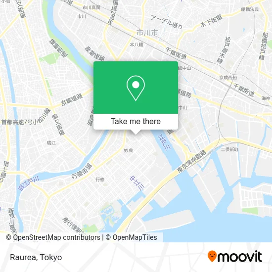 Raurea map
