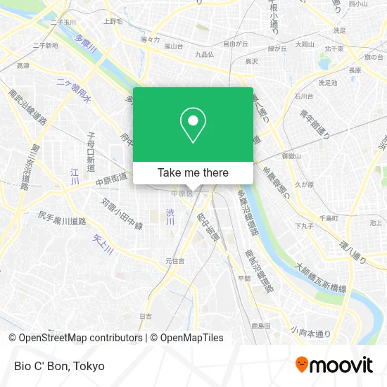 Bio C' Bon map