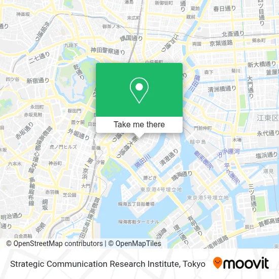 Strategic Communication Research Institute map