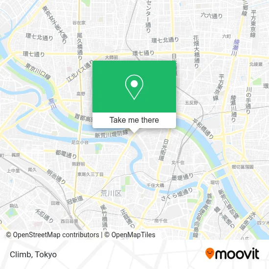 Climb map