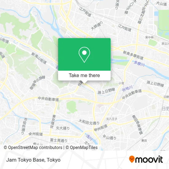 Jam Tokyo Base map