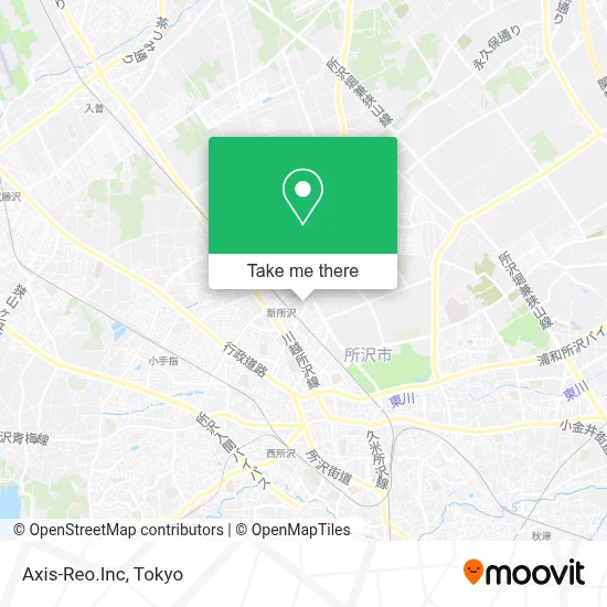 Axis-Reo.Inc map