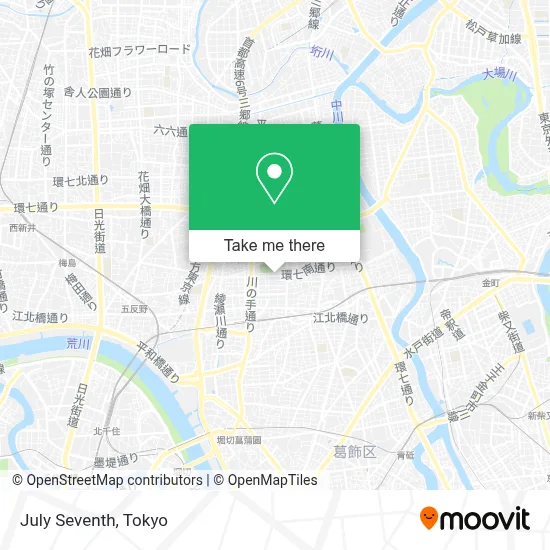 July Seventh map