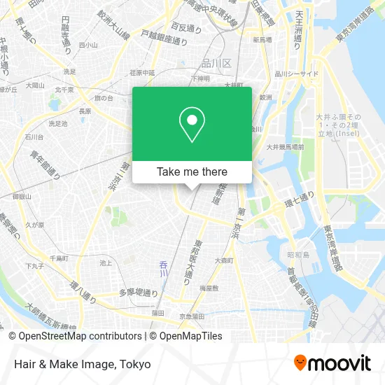 Hair & Make Image map