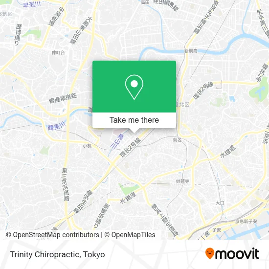 Trinity Chiropractic map