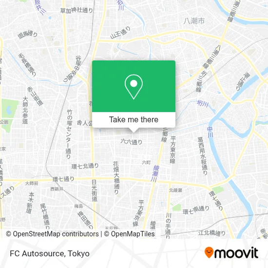 FC Autosource map