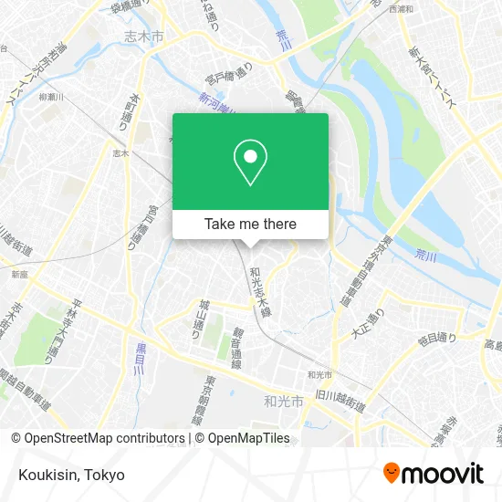 Koukisin map