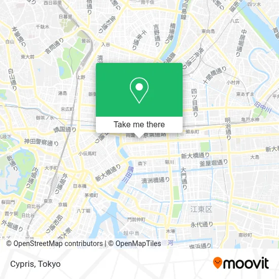 Cypris map