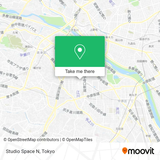 Studio Space N map