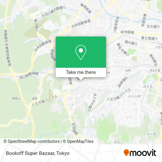 Bookoff Super Bazaar map