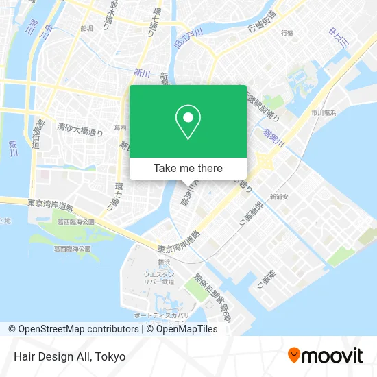 Hair Design All map