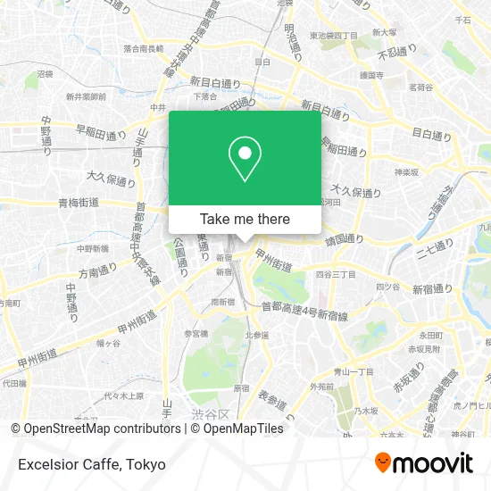 Excelsior Caffe map