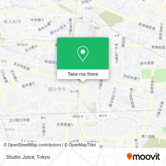Studio Juice map