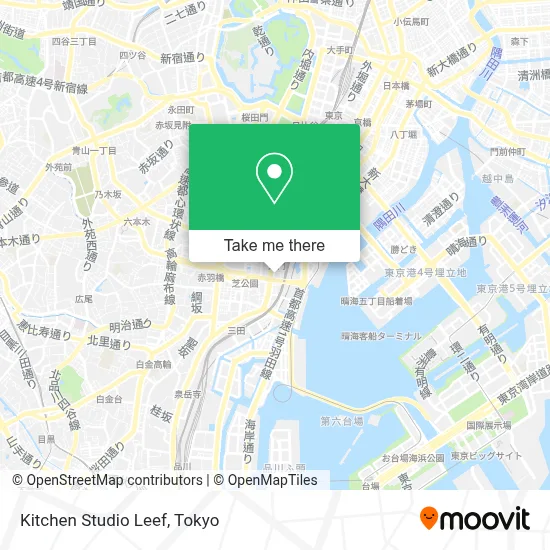 Kitchen Studio Leef map