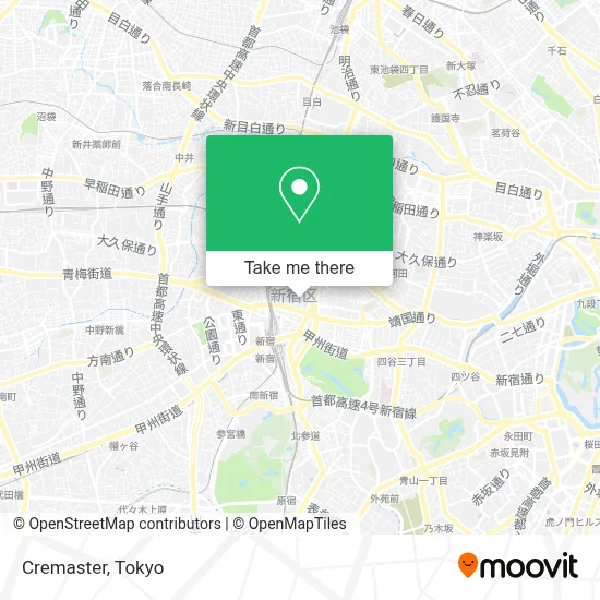 Cremaster map