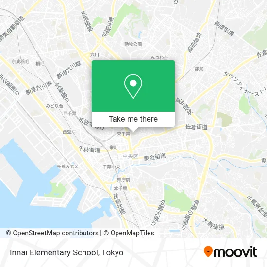 Innai Elementary School map