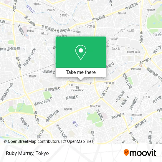 Ruby Murray map