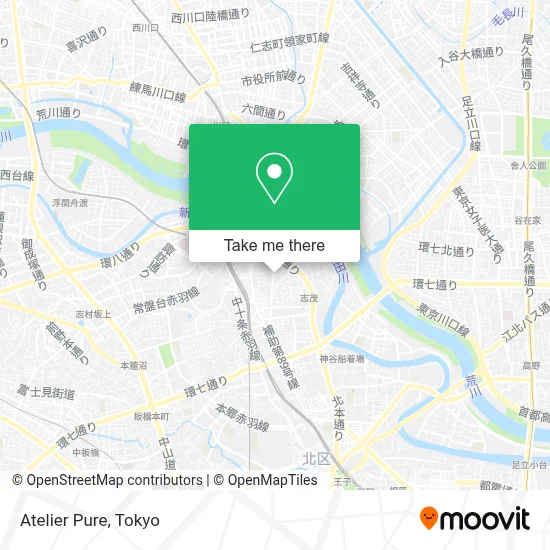 Atelier Pure map