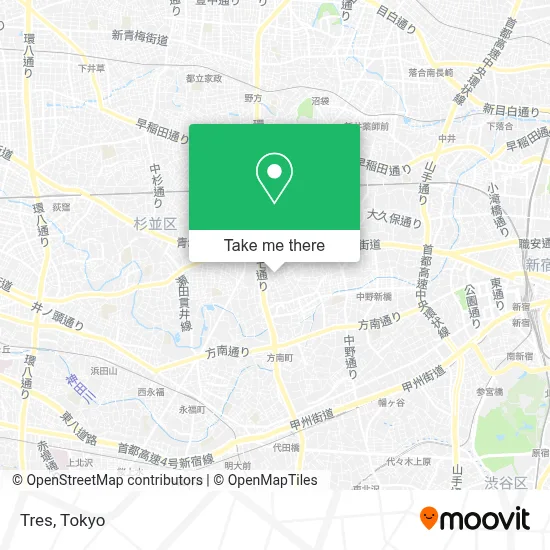 Tres map
