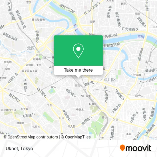 Uknet map