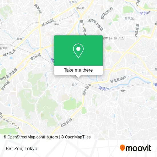 Bar Zen map