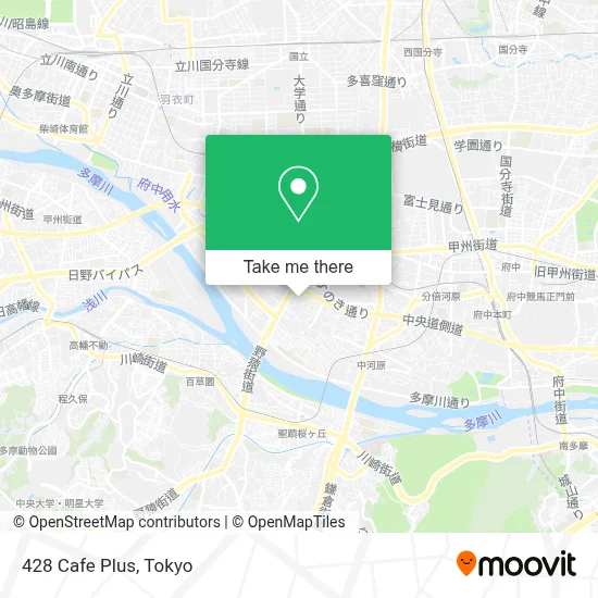 428 Cafe Plus map