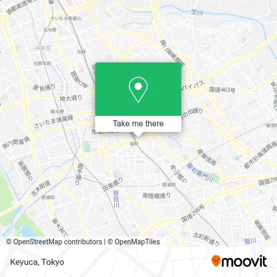 Keyuca map