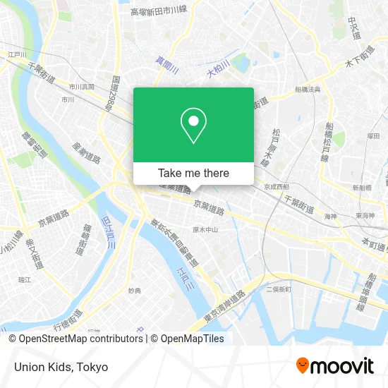 Union Kids map