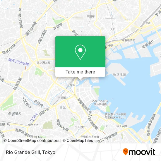 Rio Grande Grill map