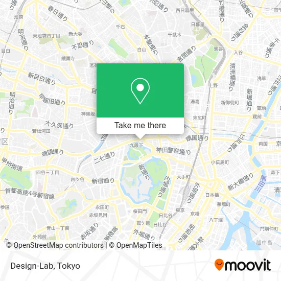 Design-Lab map