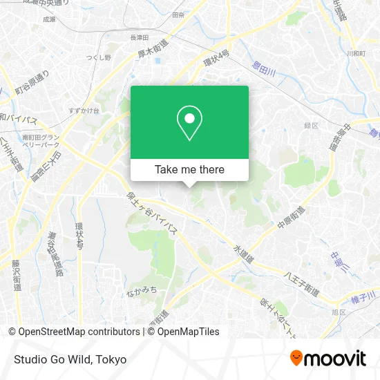 Studio Go Wild map