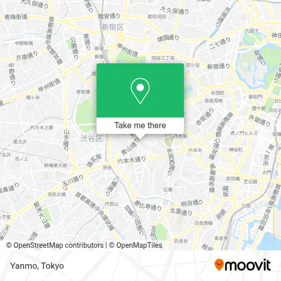 Yanmo map