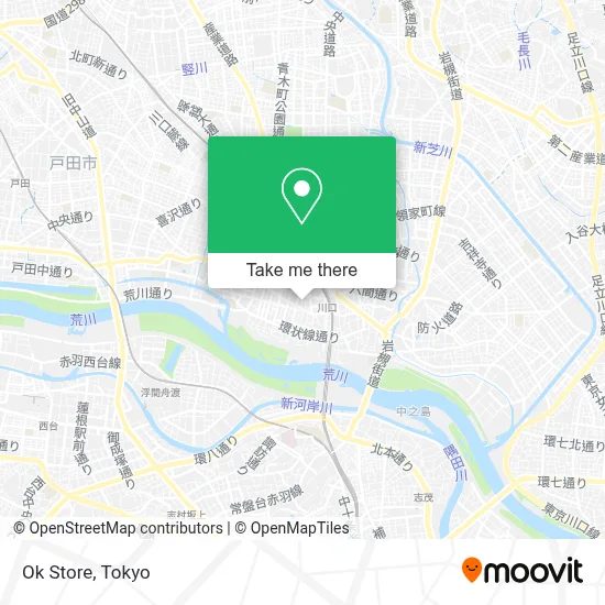 Ok Store map