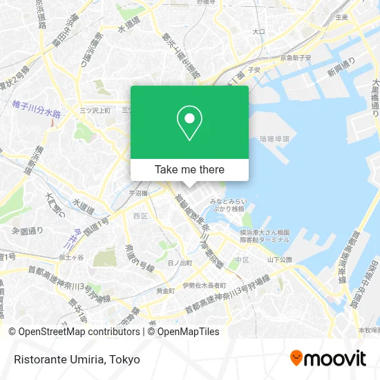 Ristorante Umiria map