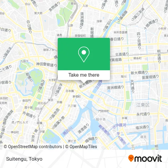 Suitengu map