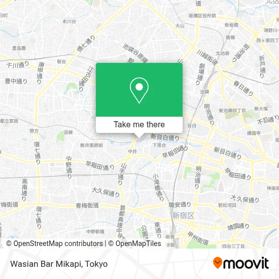Wasian Bar Mikapi map