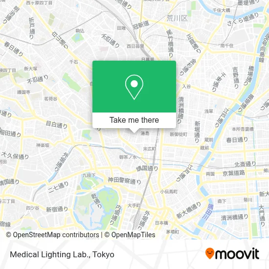 Medical Lighting Lab. map