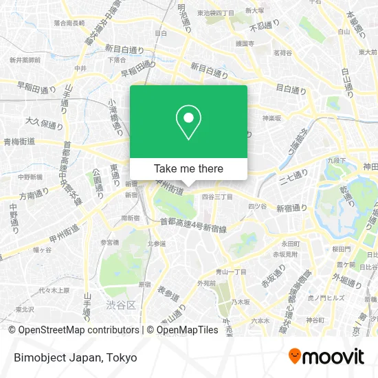 Bimobject Japan map