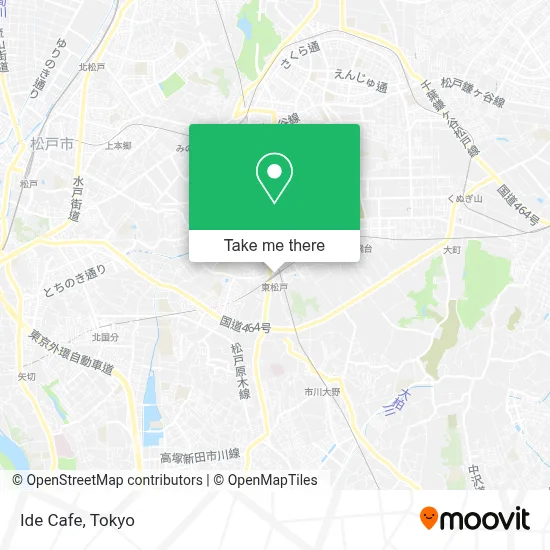 Ide Cafe map