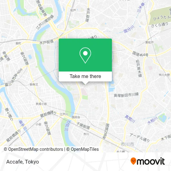 Accafe map