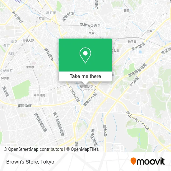 Brown's Store map