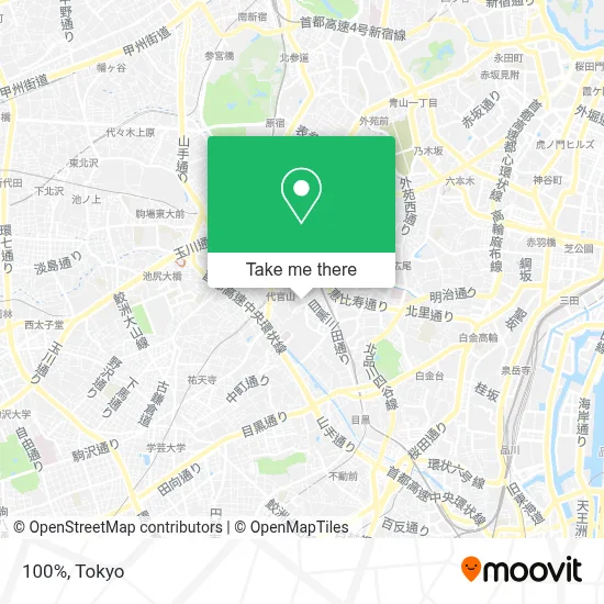 100% map