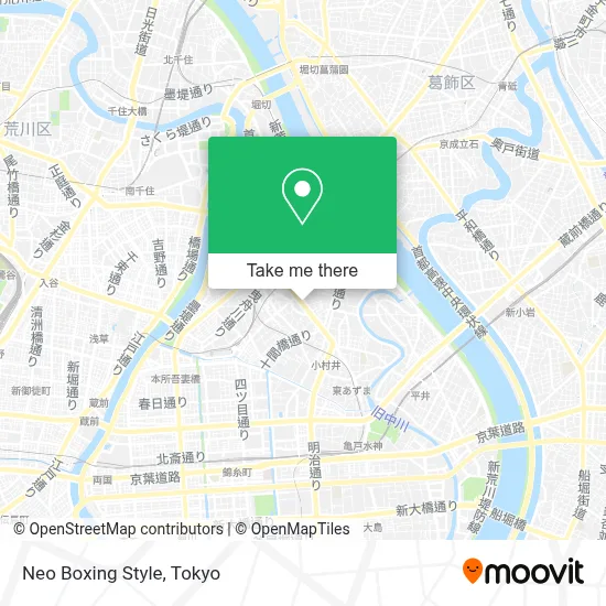 Neo Boxing Style map