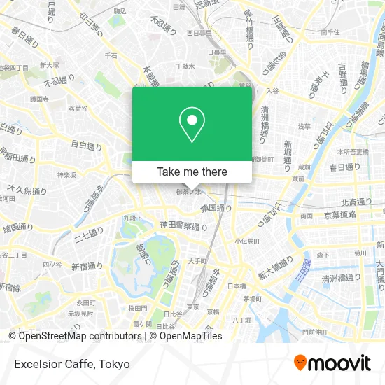 Excelsior Caffe map