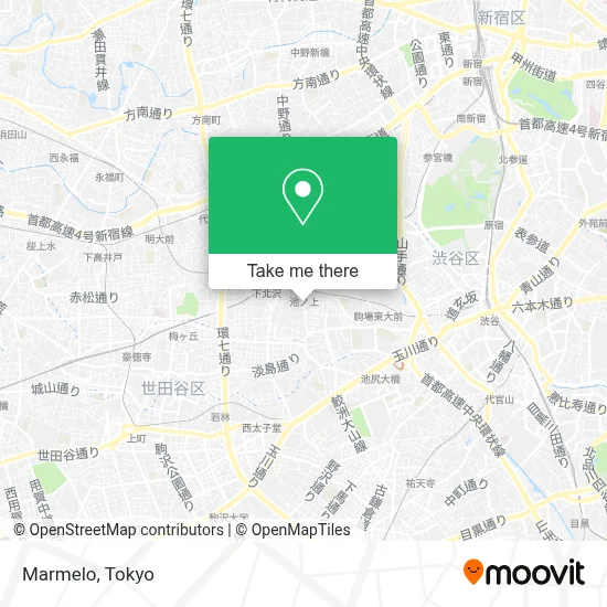 Marmelo map