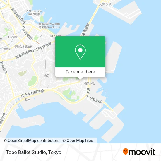 Tobe Ballet Studio map