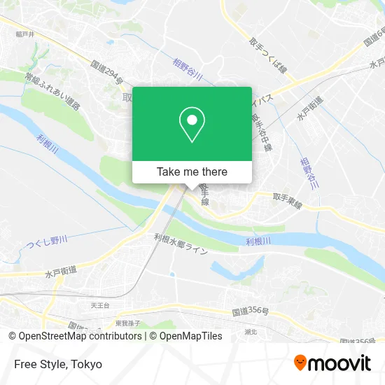 Free Style map